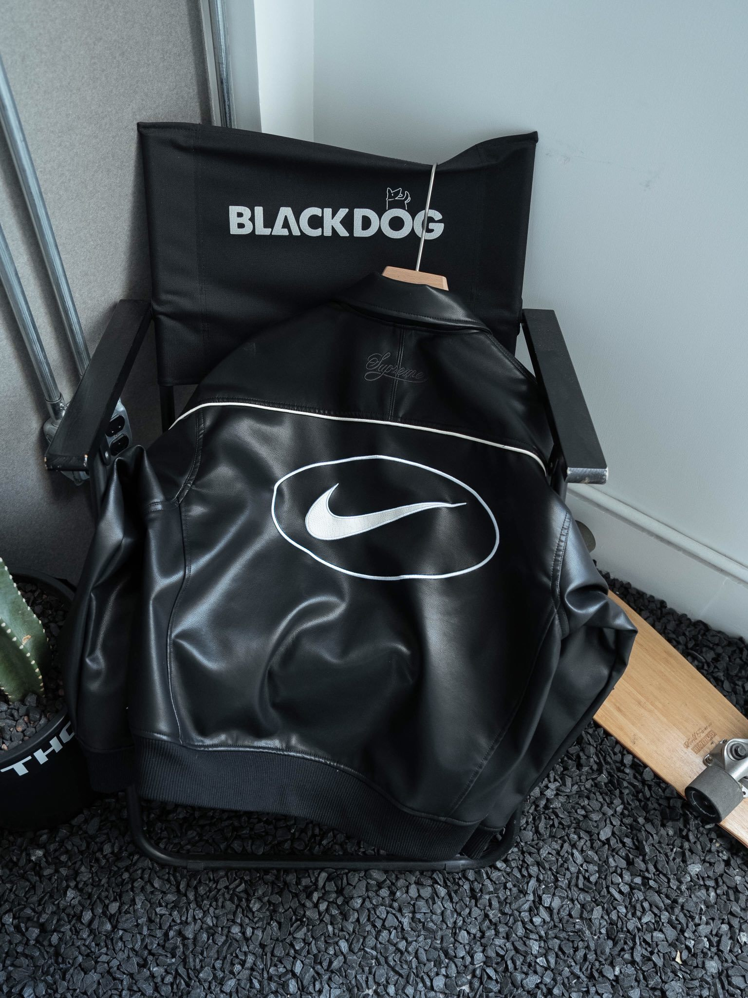 Nike X Supreme Leather Jacket