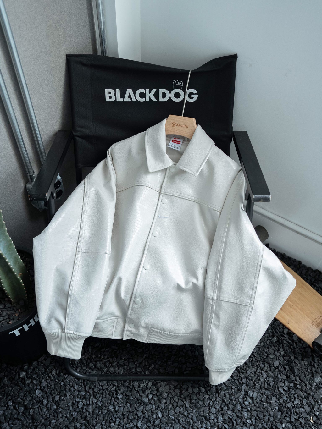 Nike X Supreme Leather Jacket