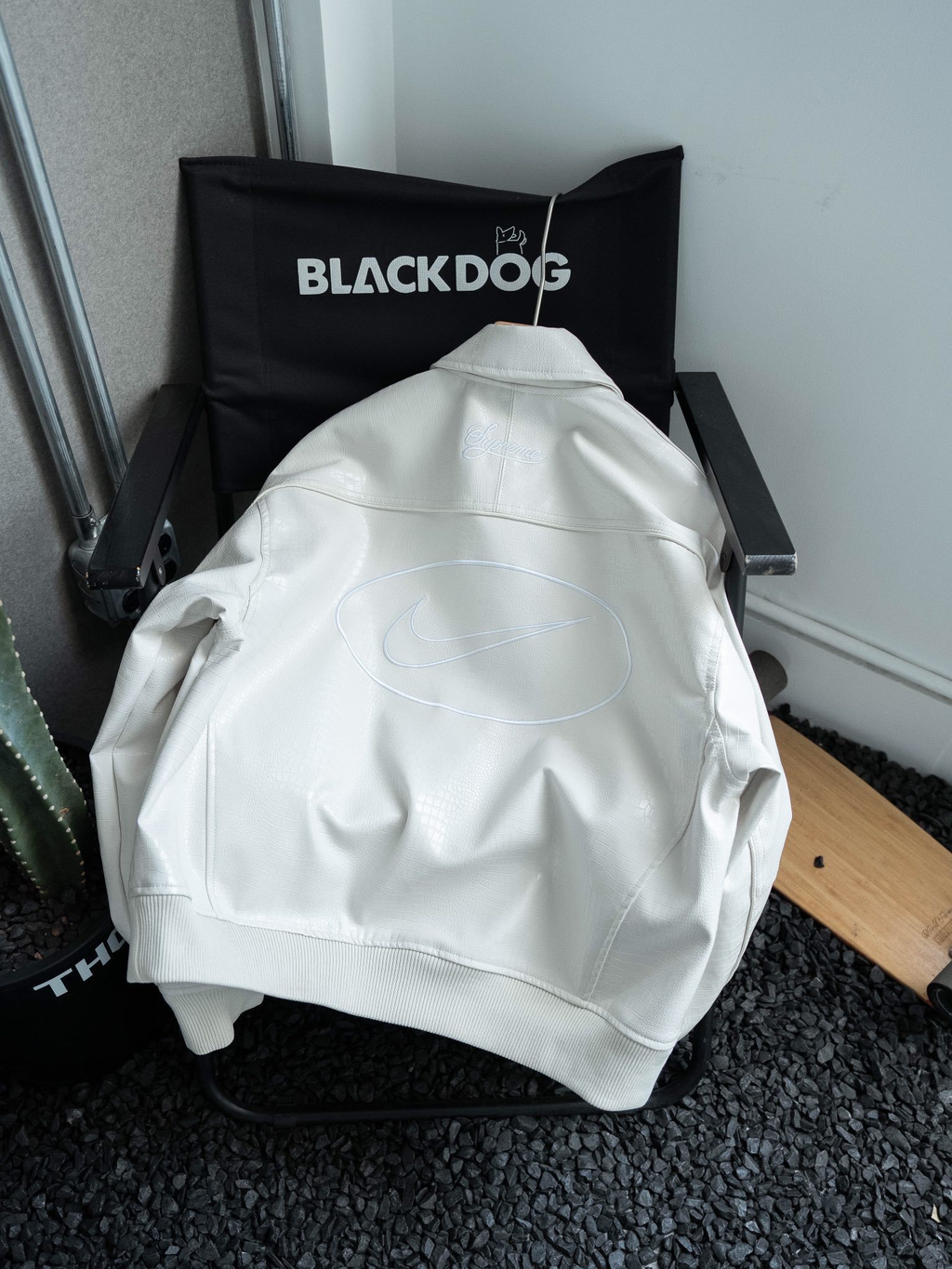 Nike X Supreme Leather Jacket