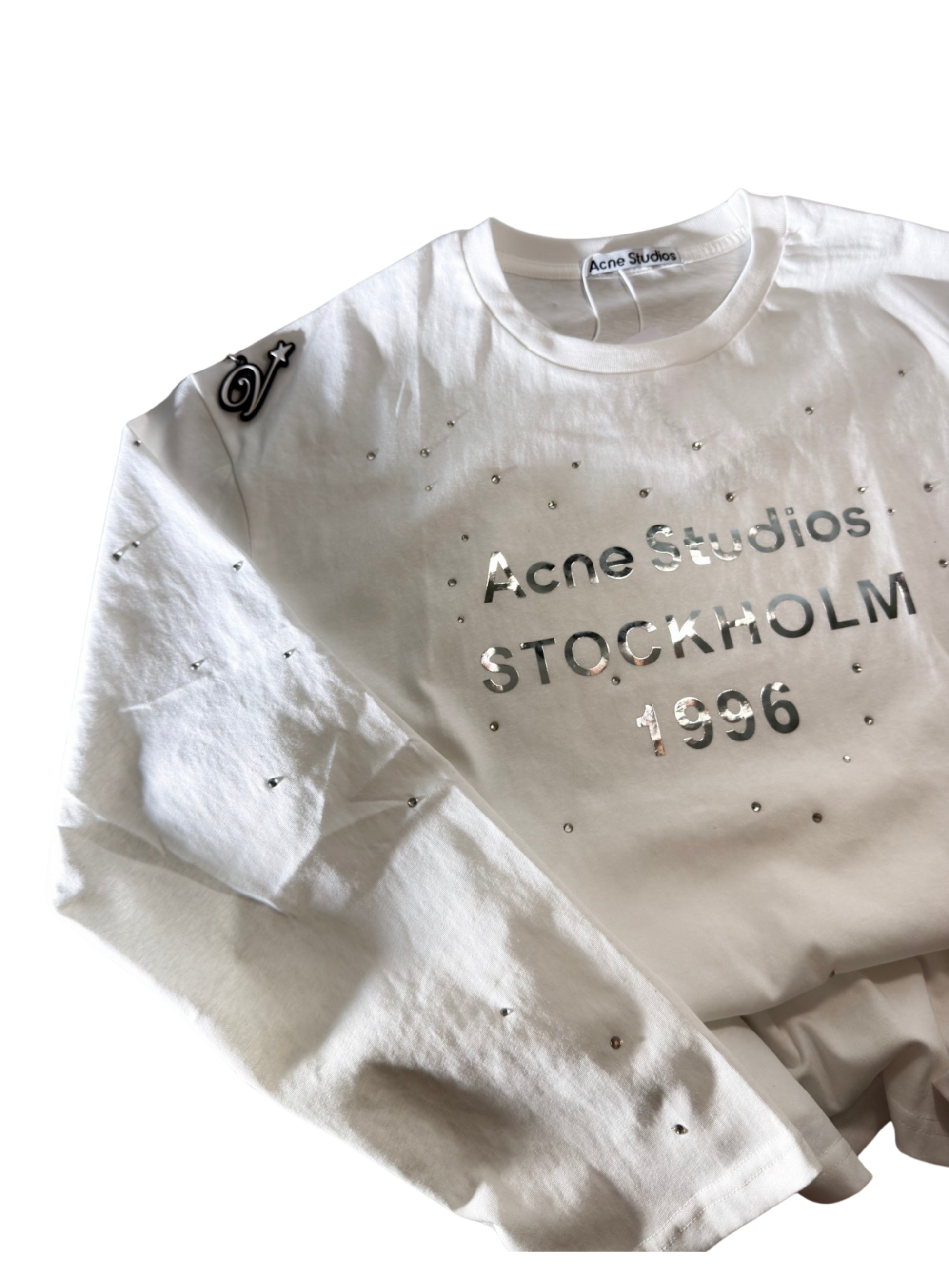 Acne Studios Edden Rhinestone Longsleeves