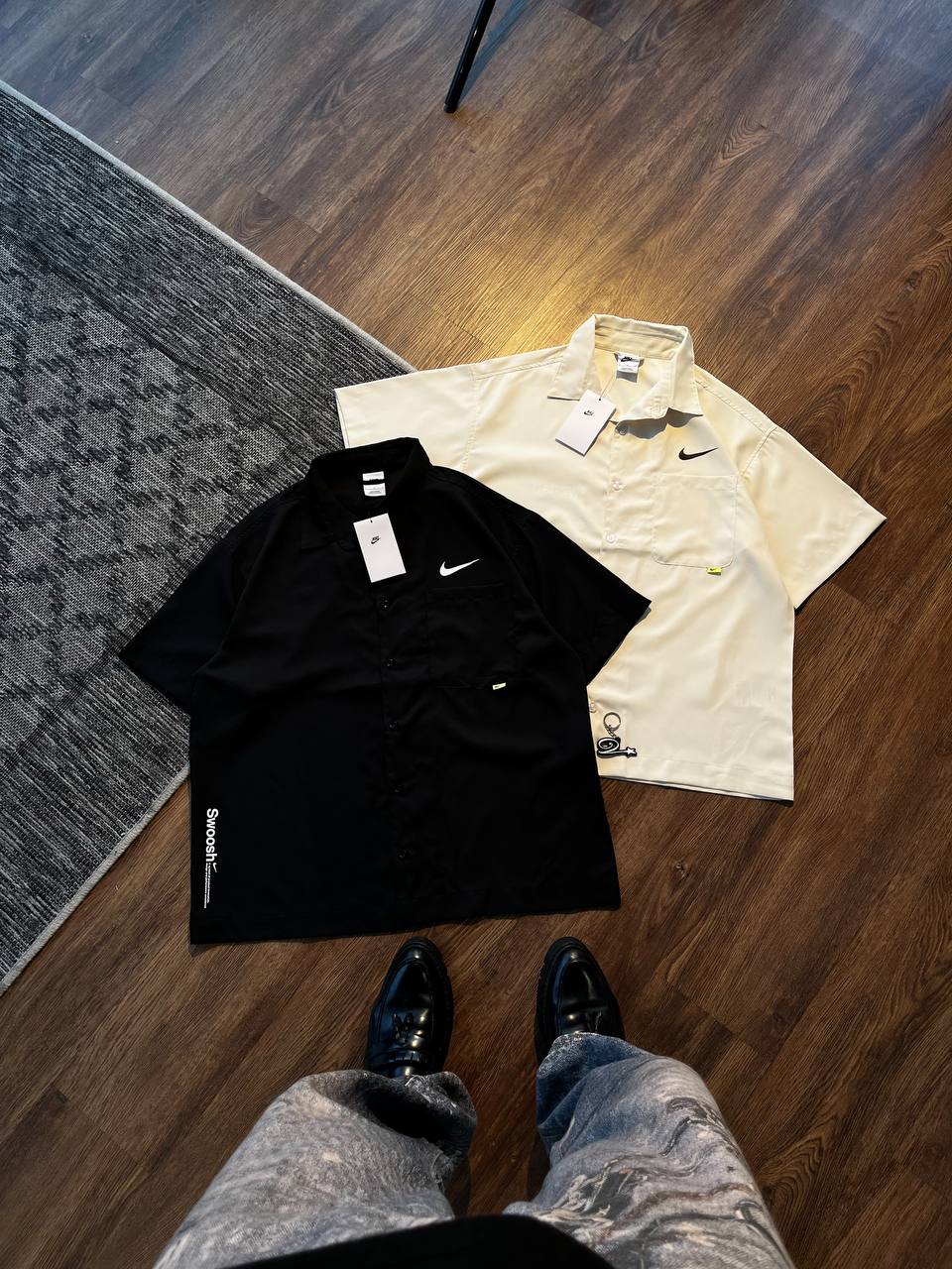 Nike swoosh polo