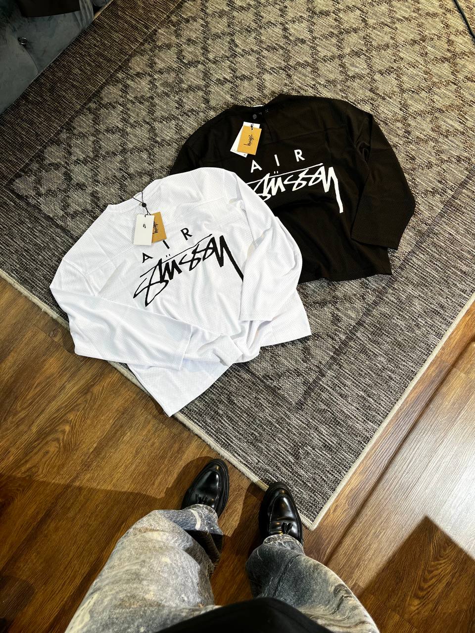 Stüșsy x nk mesh longsleeve