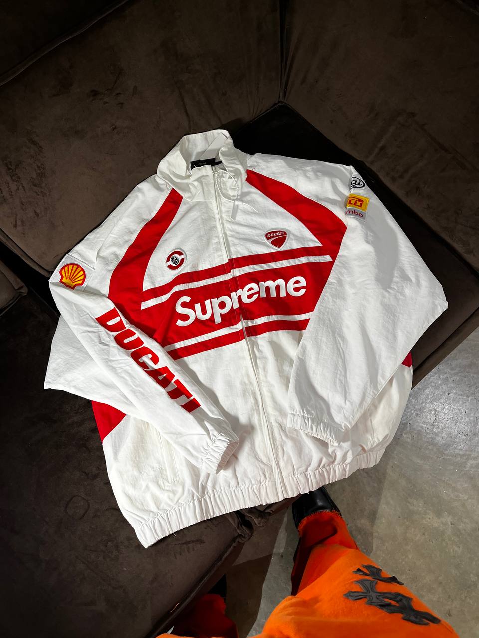 SUPREME x DUCATI Track Jacket