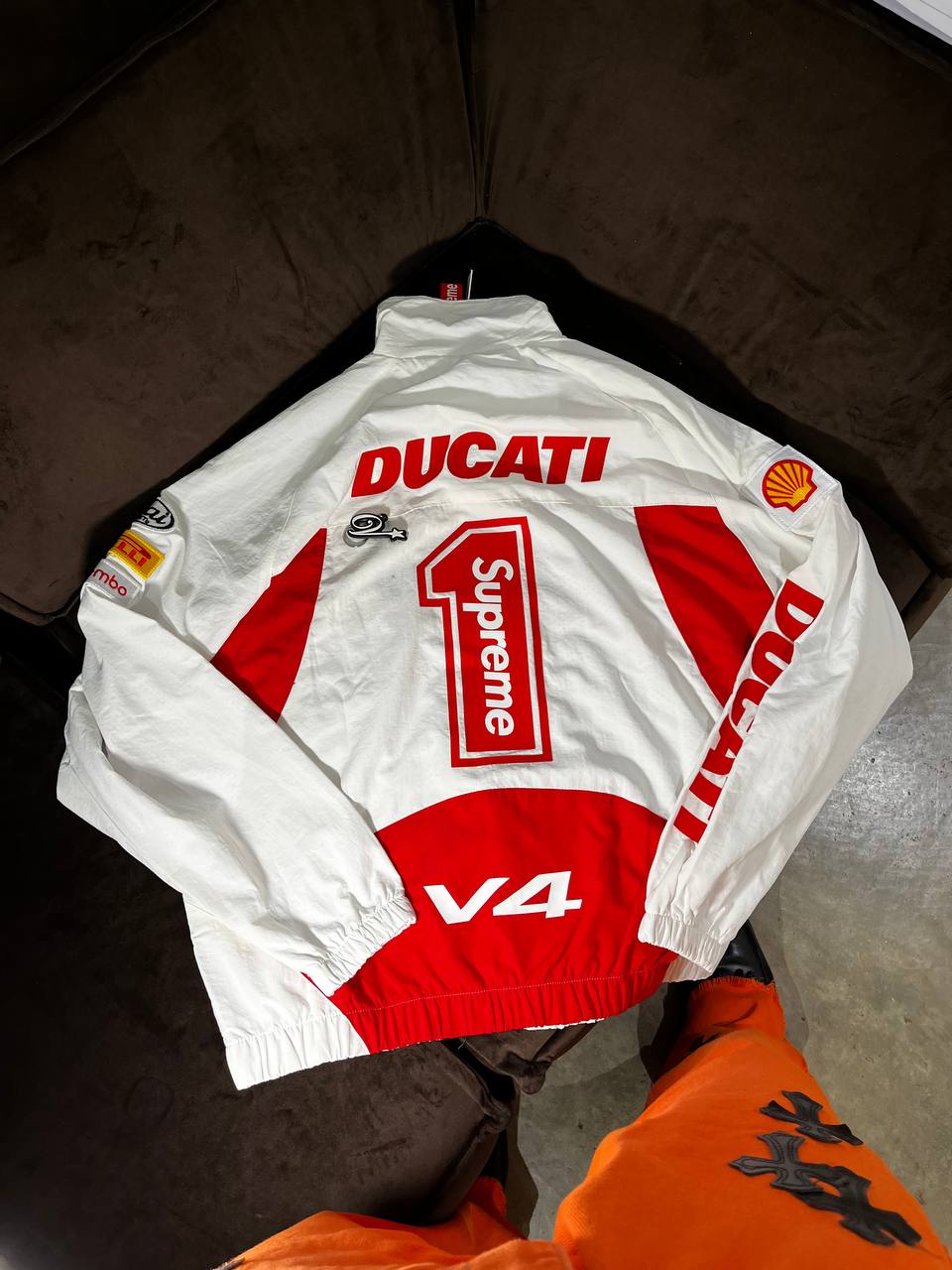 SUPREME x DUCATI Track Jacket