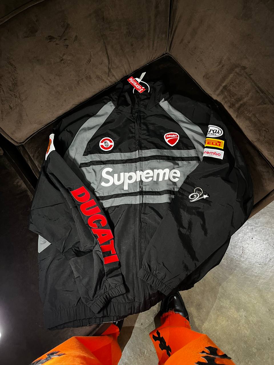 SUPREME x DUCATI Track Jacket