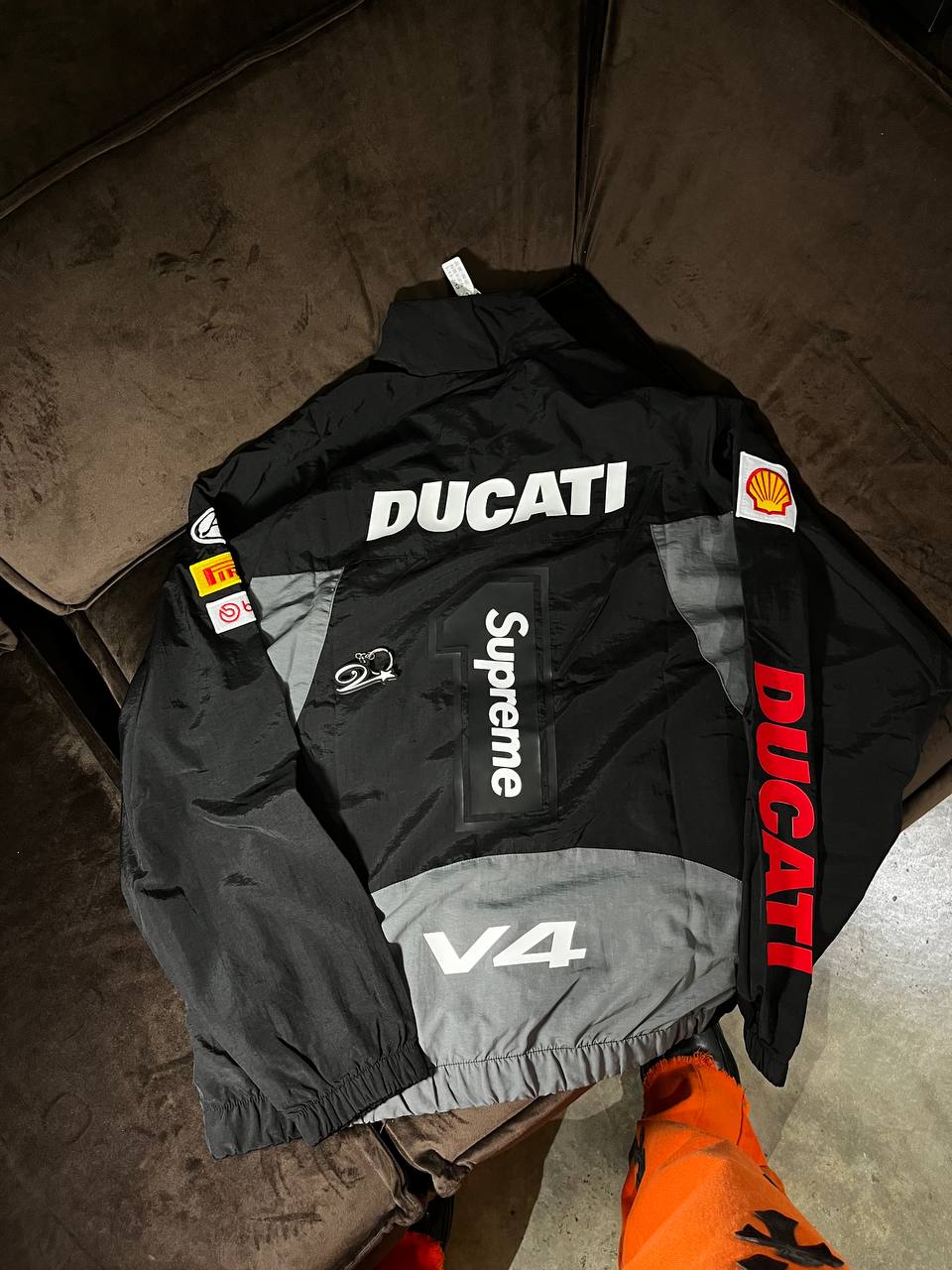 SUPREME x DUCATI Track Jacket