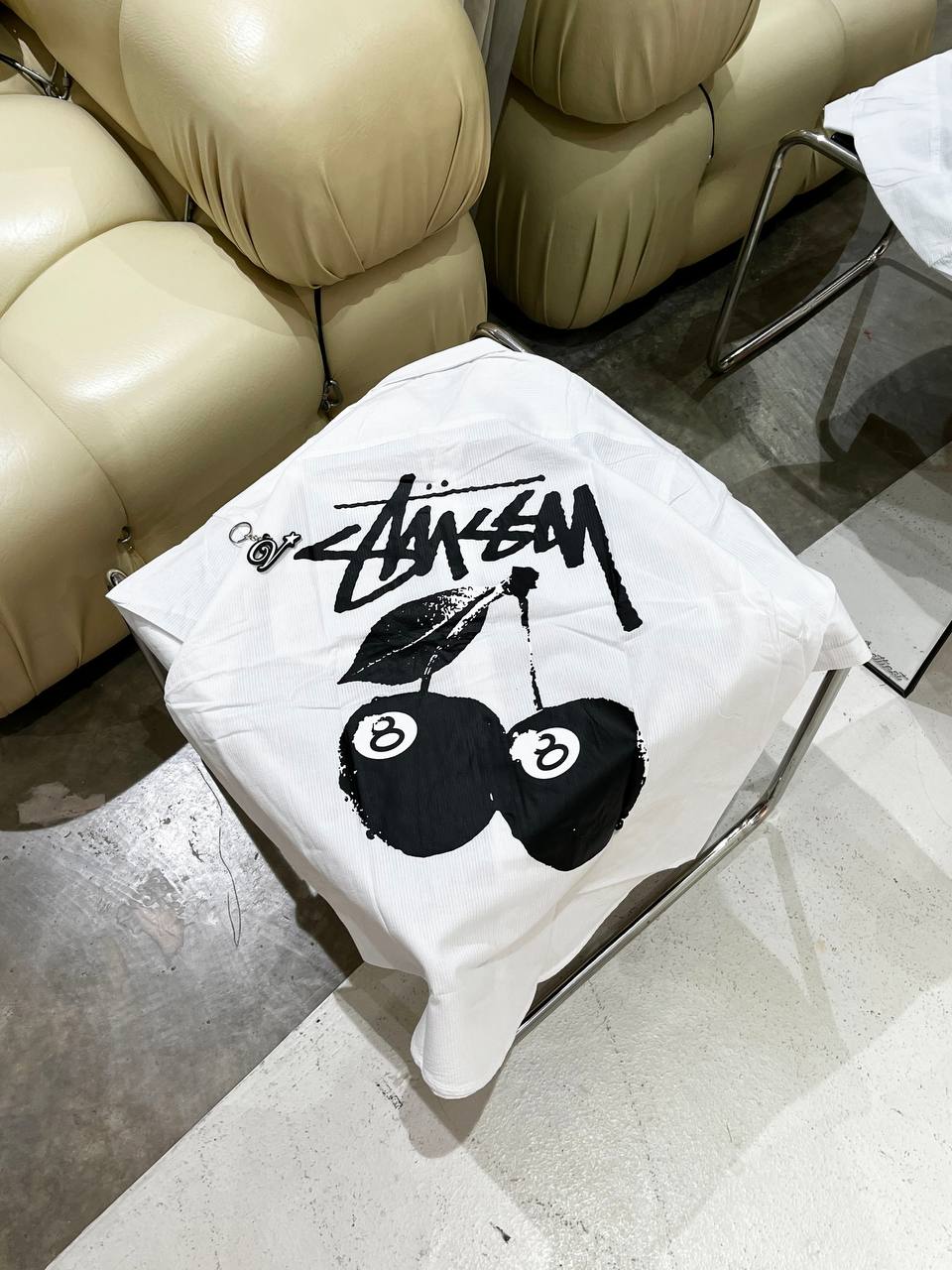 Stussy Cherry Buttoned Polo