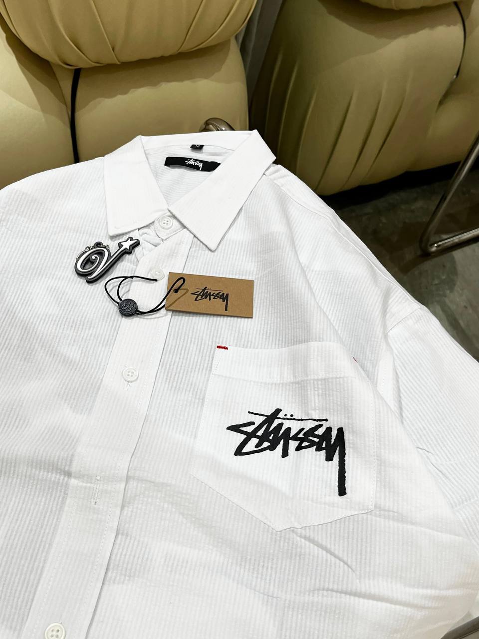 Stussy Cherry Buttoned Polo