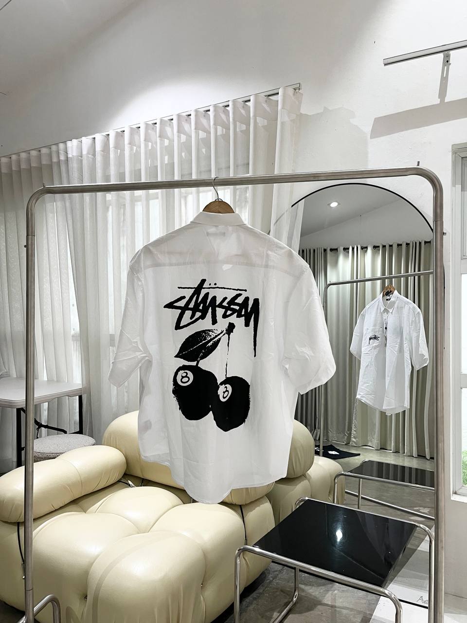 Stussy Cherry Buttoned Polo