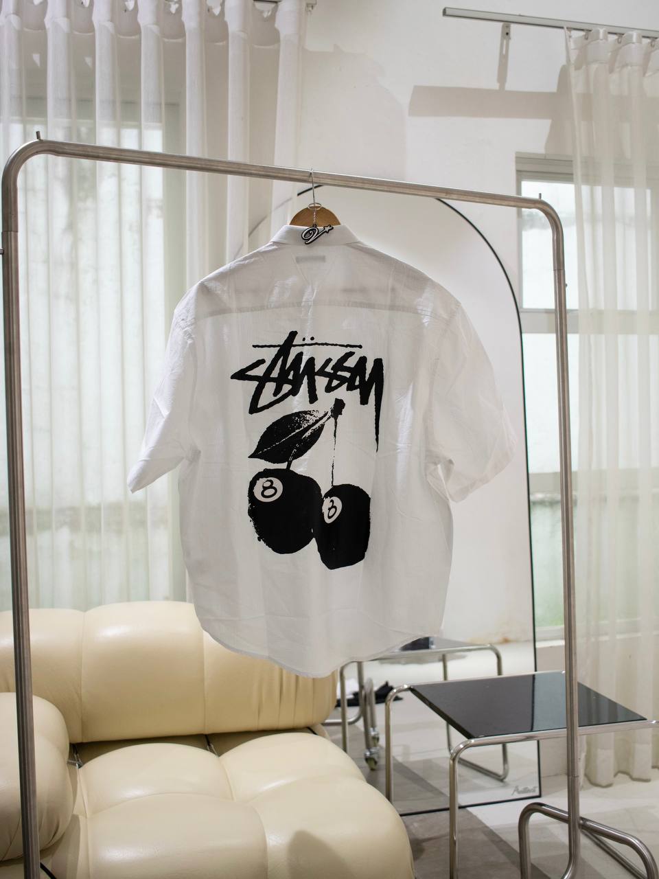 Stussy Cherry Buttoned Polo