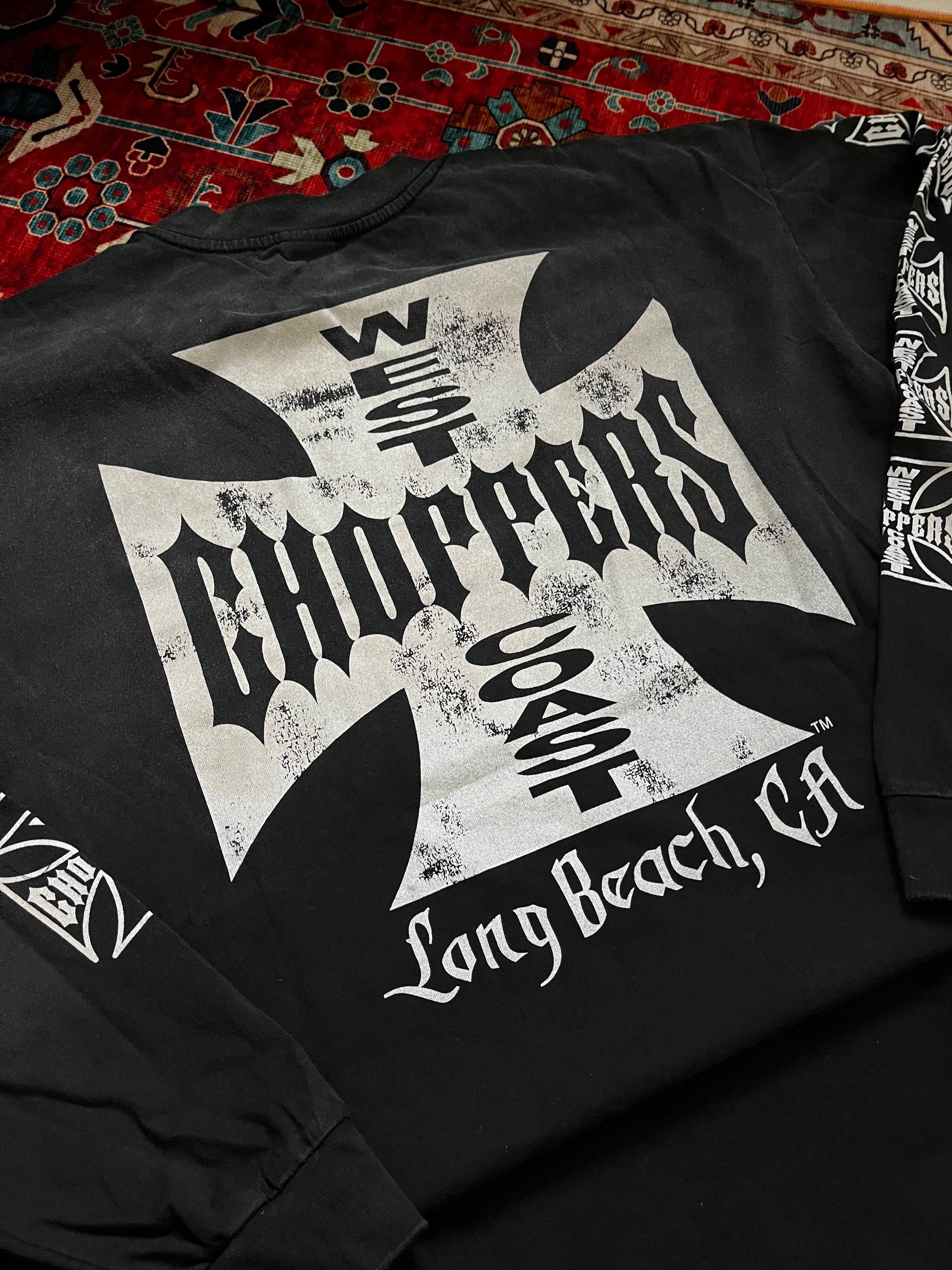 West Coast Choppers OG: Cross Sweater – Black