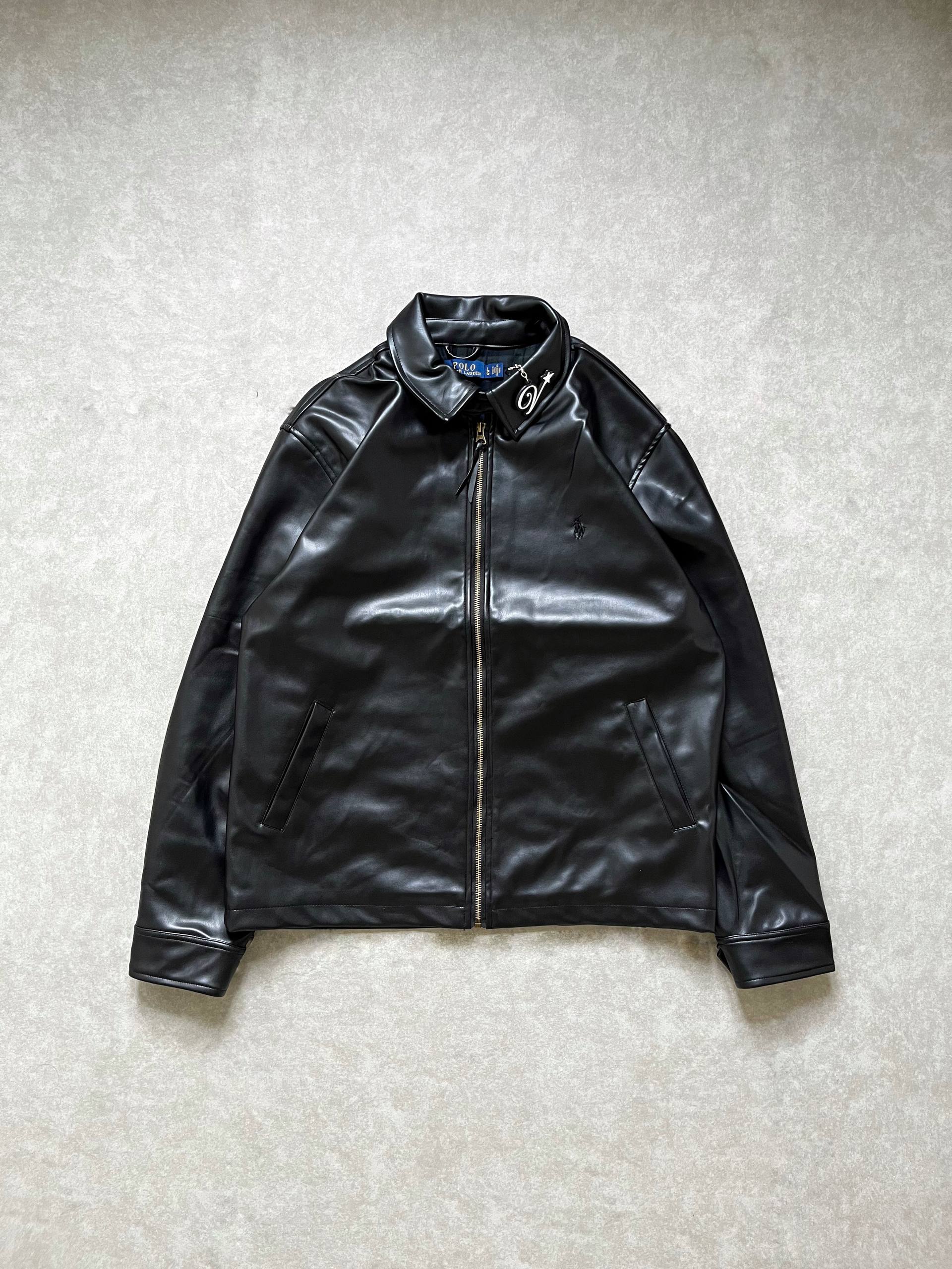 RL Glazed leather jacket
