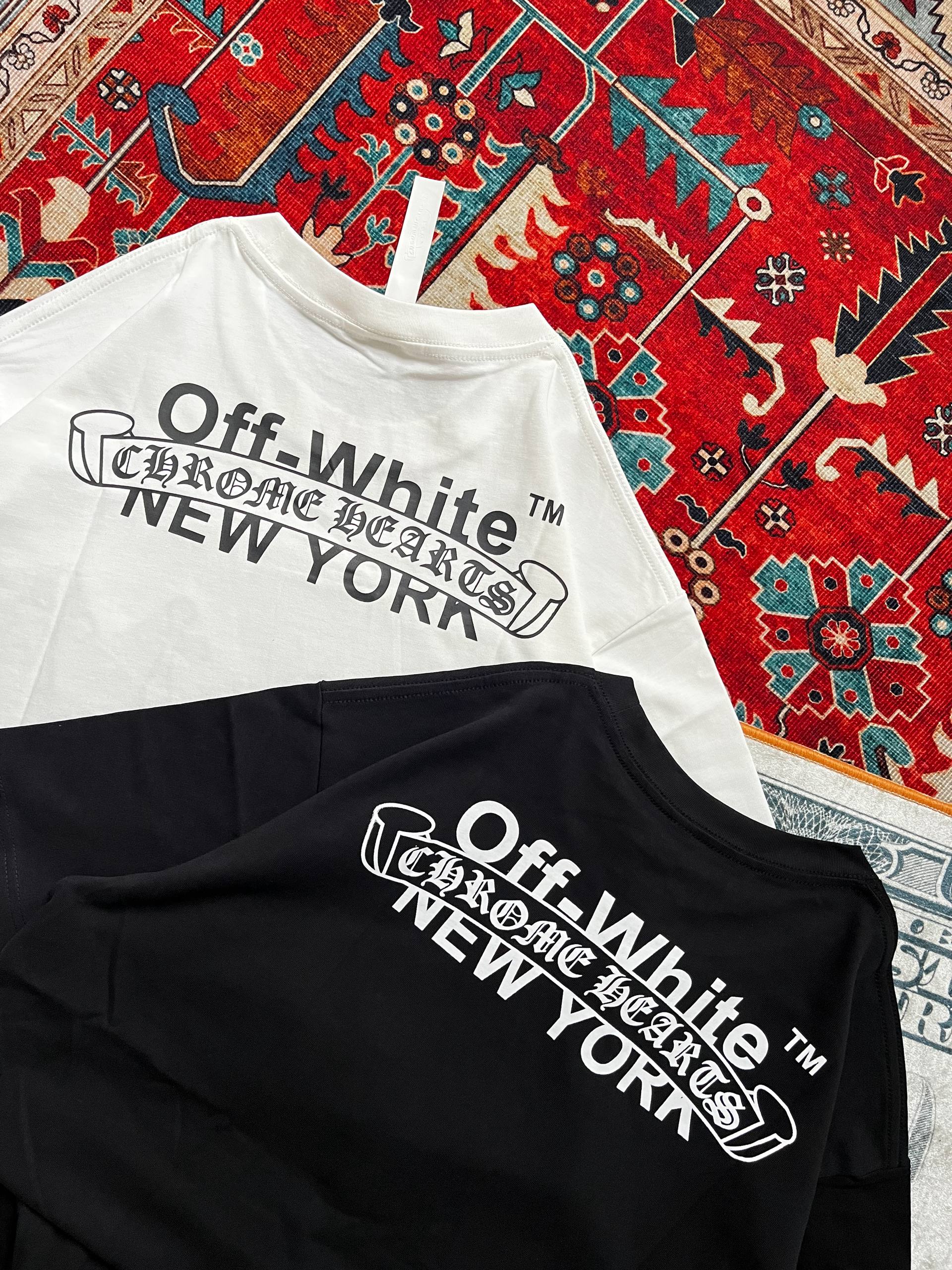 Chrome Hearts X Off White tee