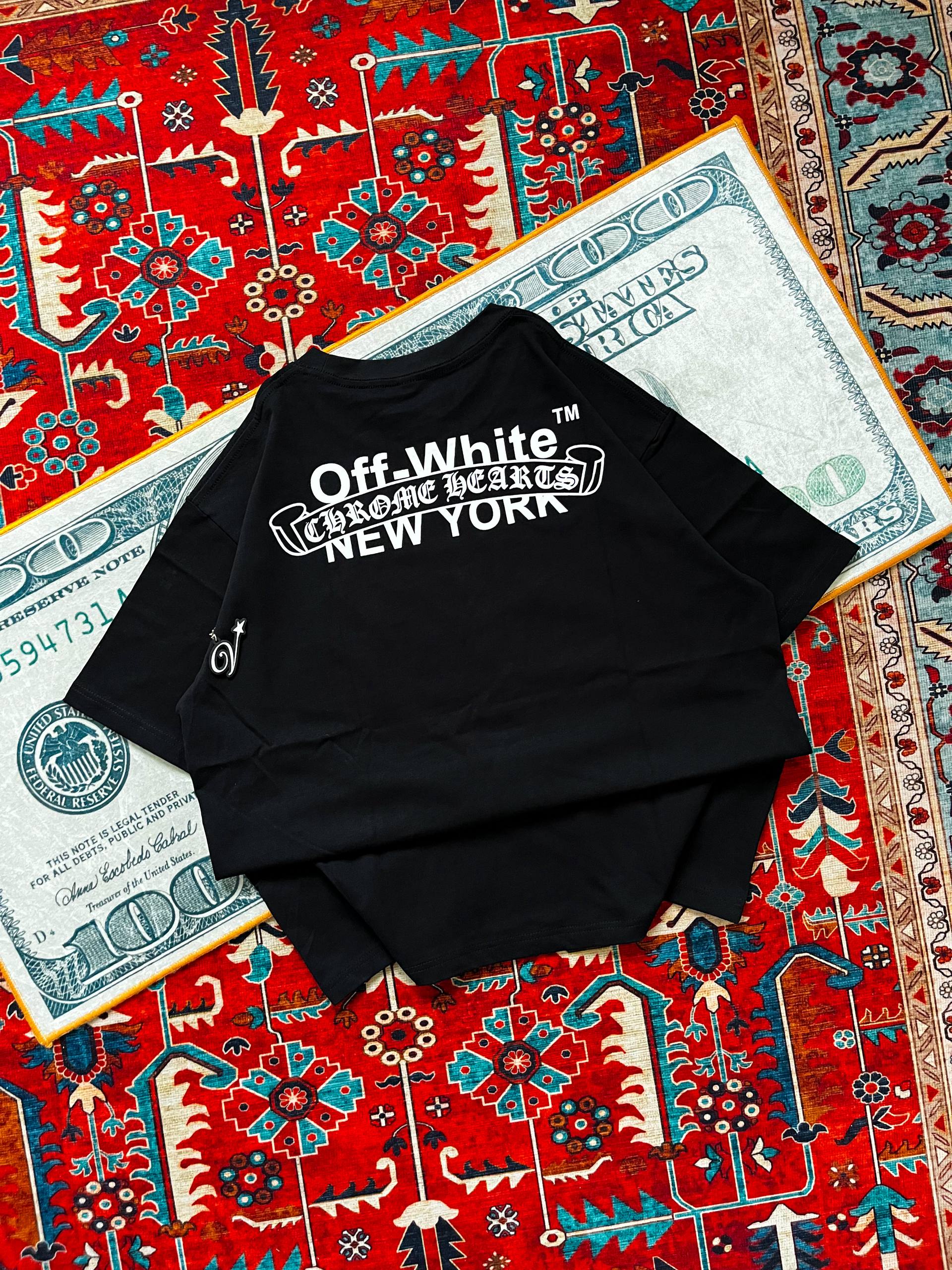 Chrome Hearts X Off White tee