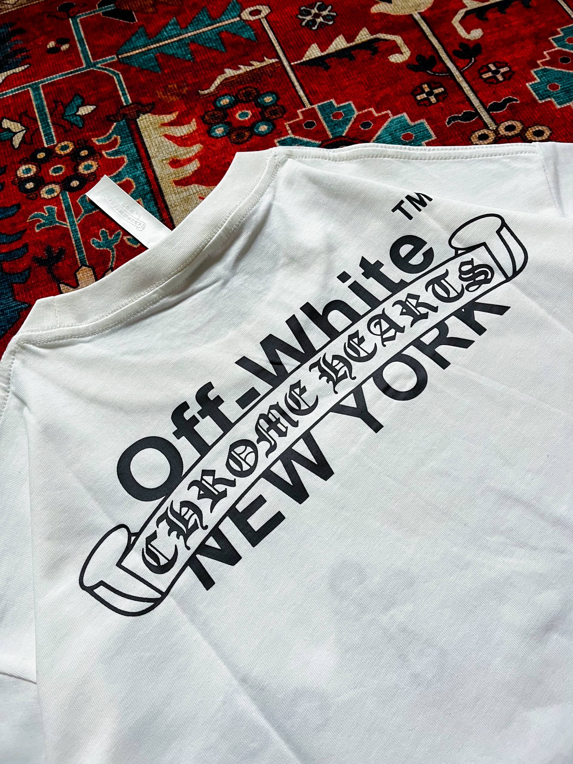 Chrome Hearts X Off White tee