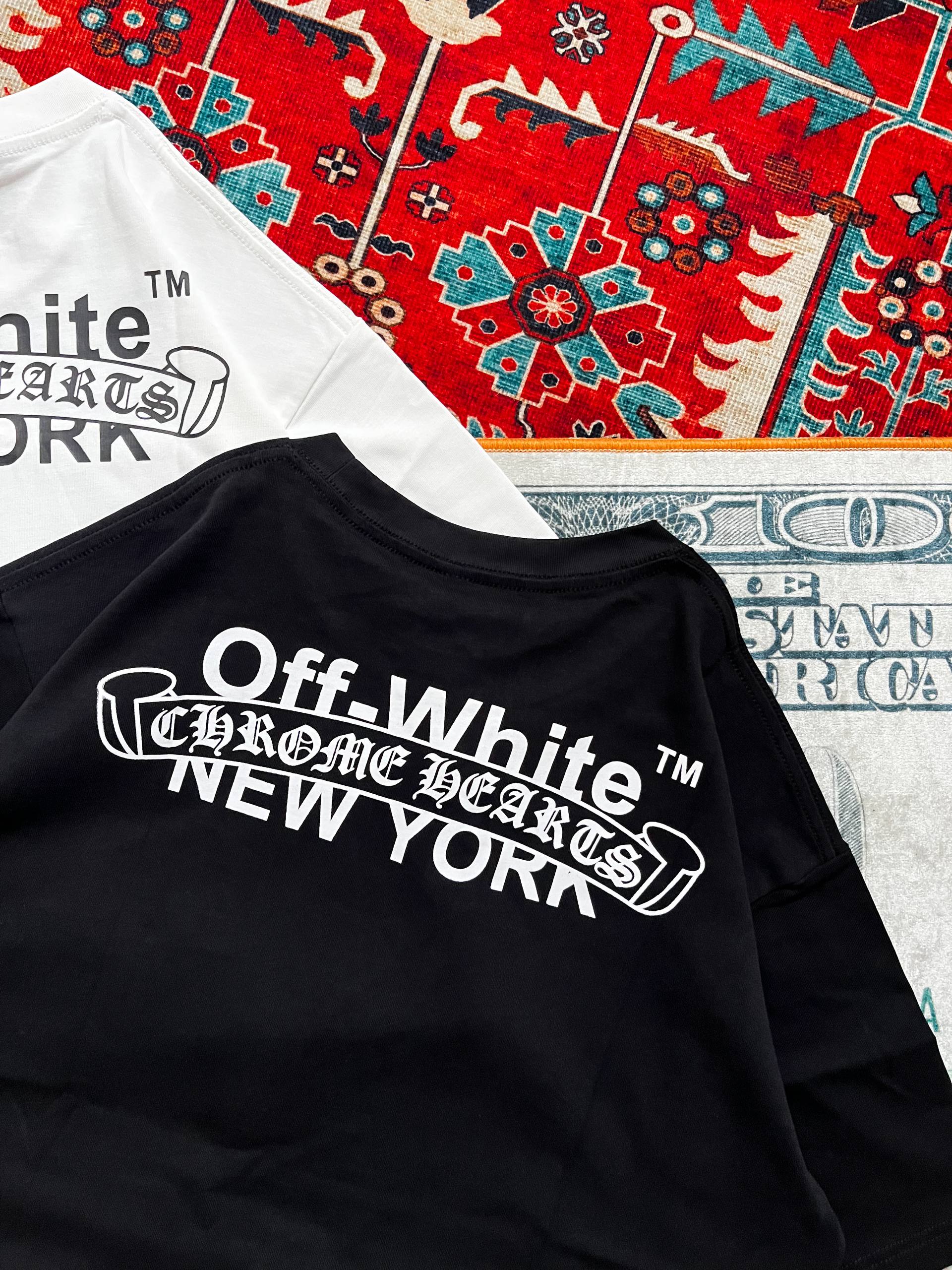 Chrome Hearts X Off White tee