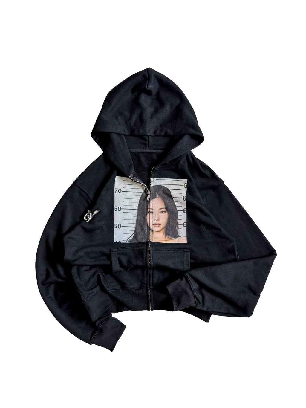 Free Jennie Kim Zip Up Hoodie