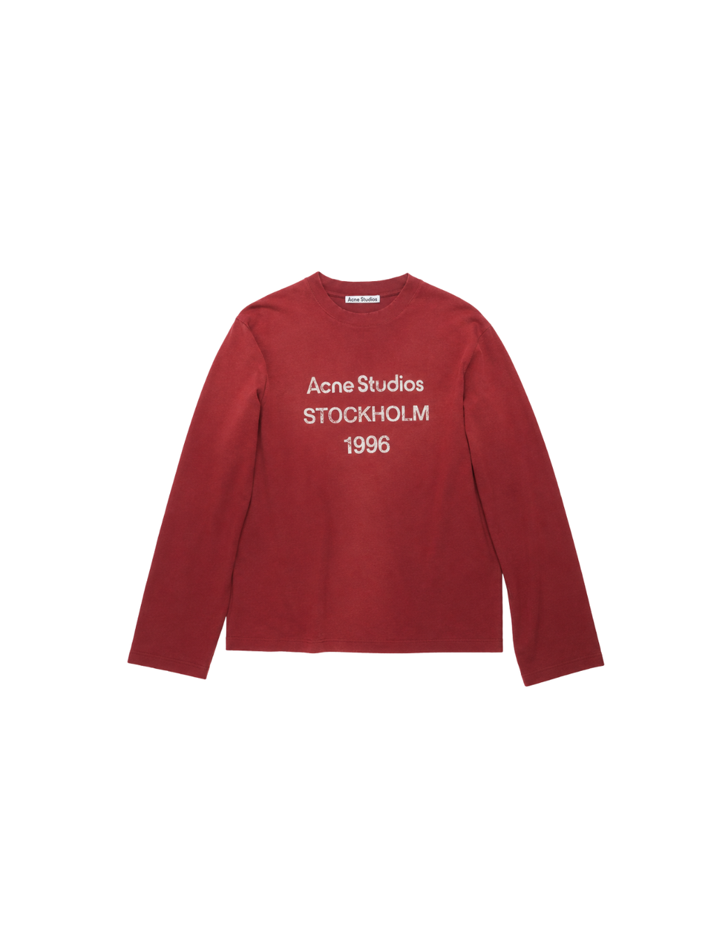 Acne Studios Edden 1996 Distressed Longsleeve