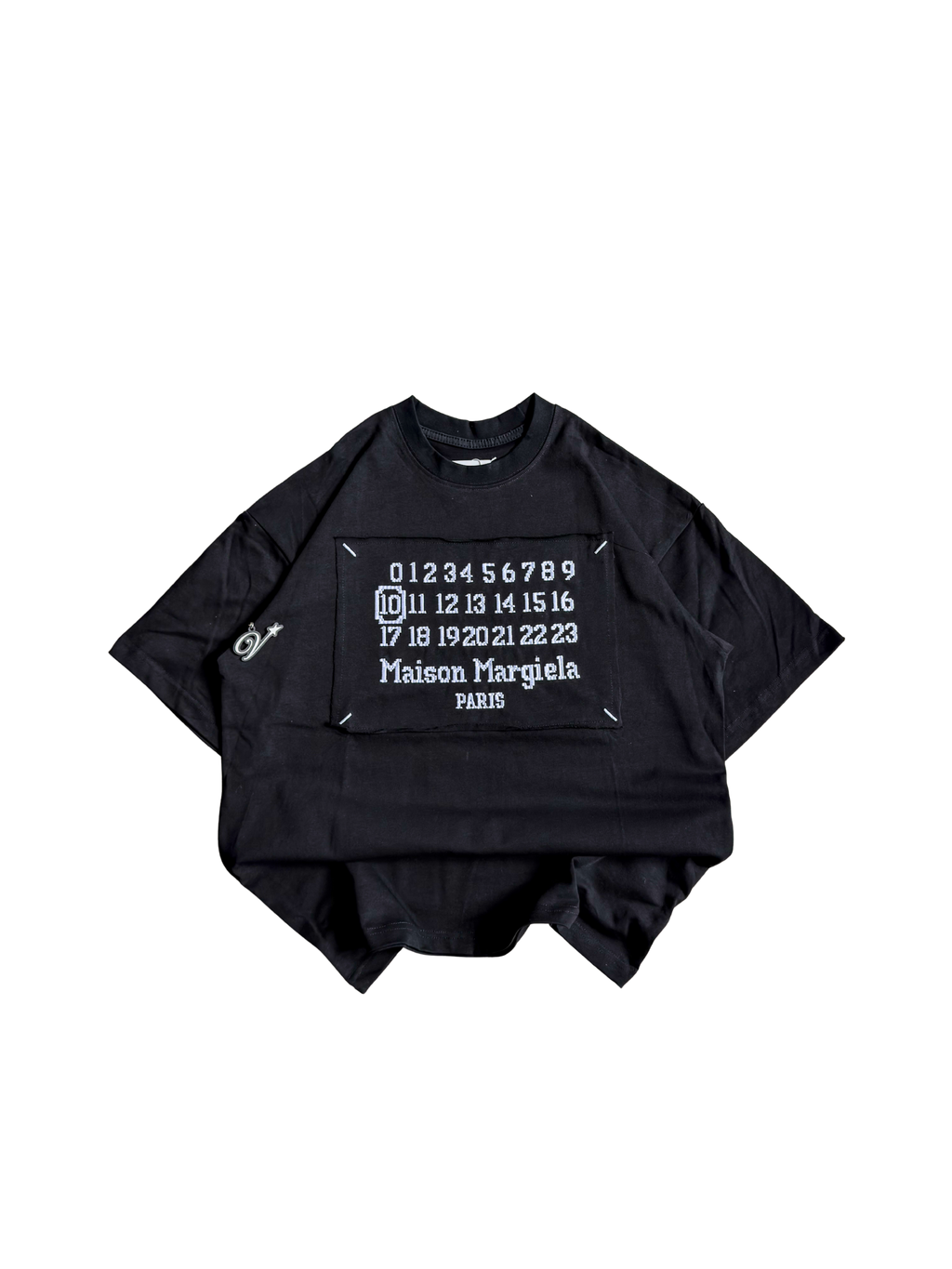 Maison Margiela Pixelated Patch Logo Tee