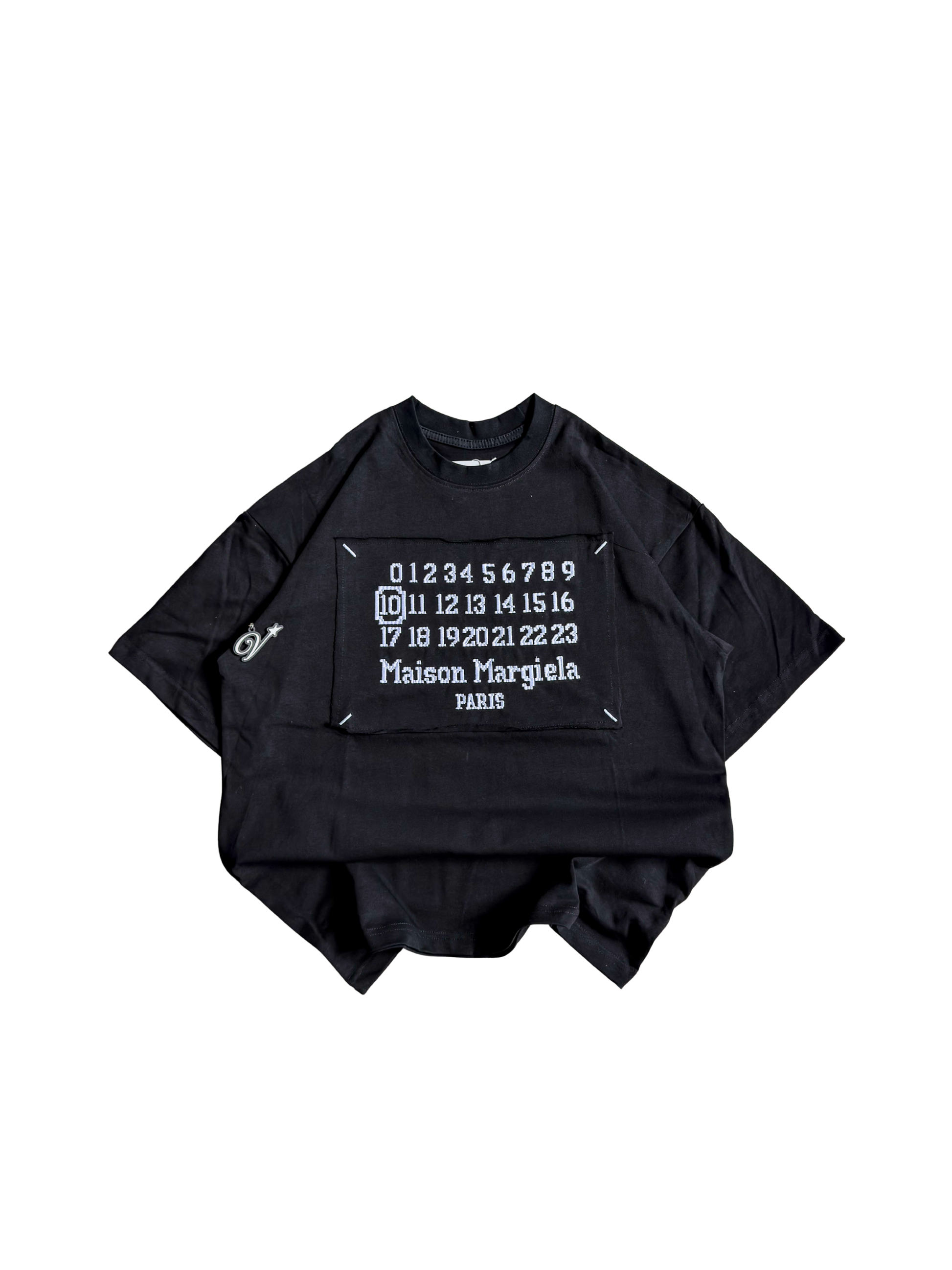 Maison Margiela Pixelated Patch Logo Tee MEDIUM - ON HAND