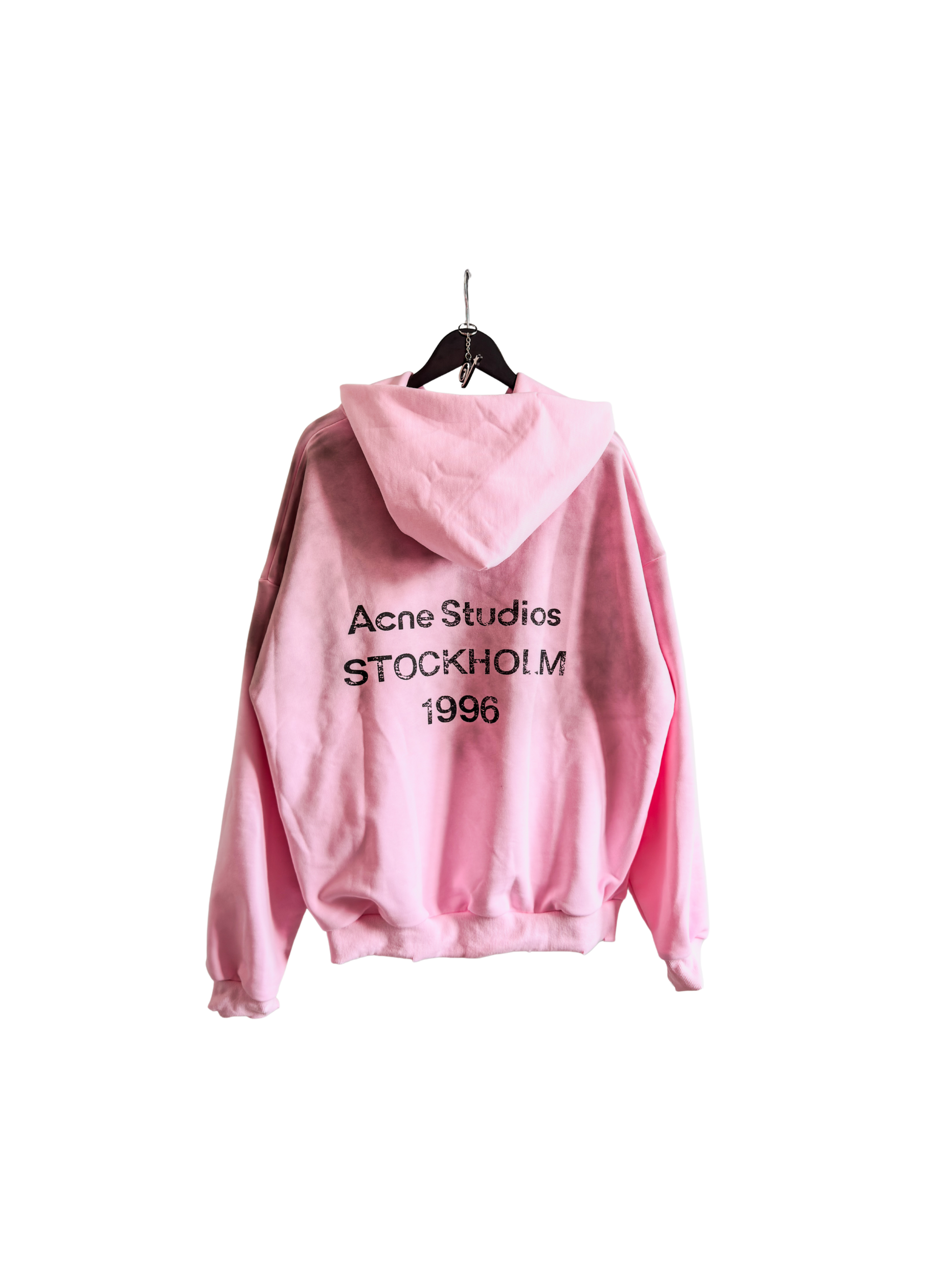 Acne Studios Basic Hoodie in Pink MEDIUM - ON HAND