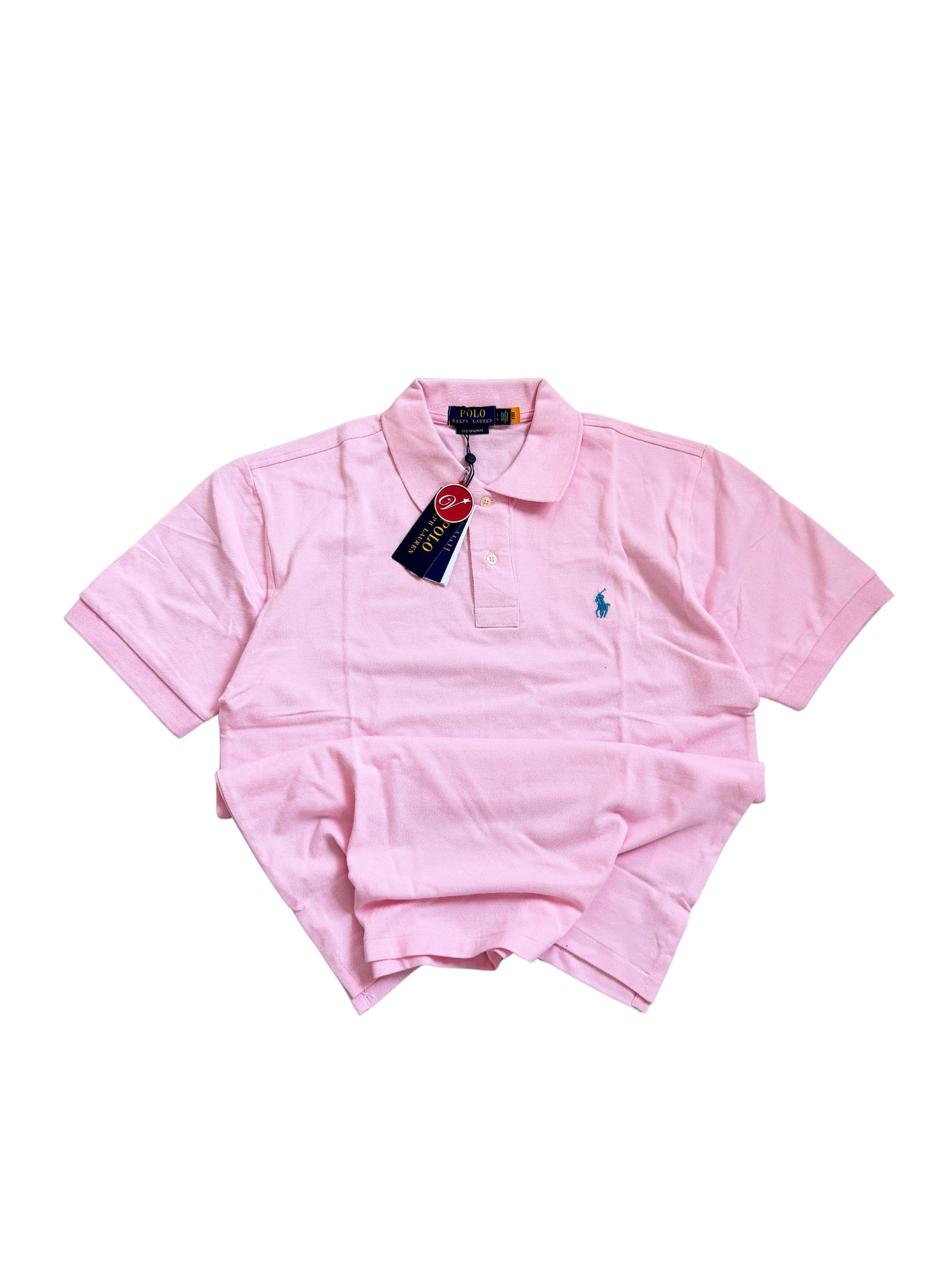 RL POLO SHIRT PINK - LARGE (ON HAND)