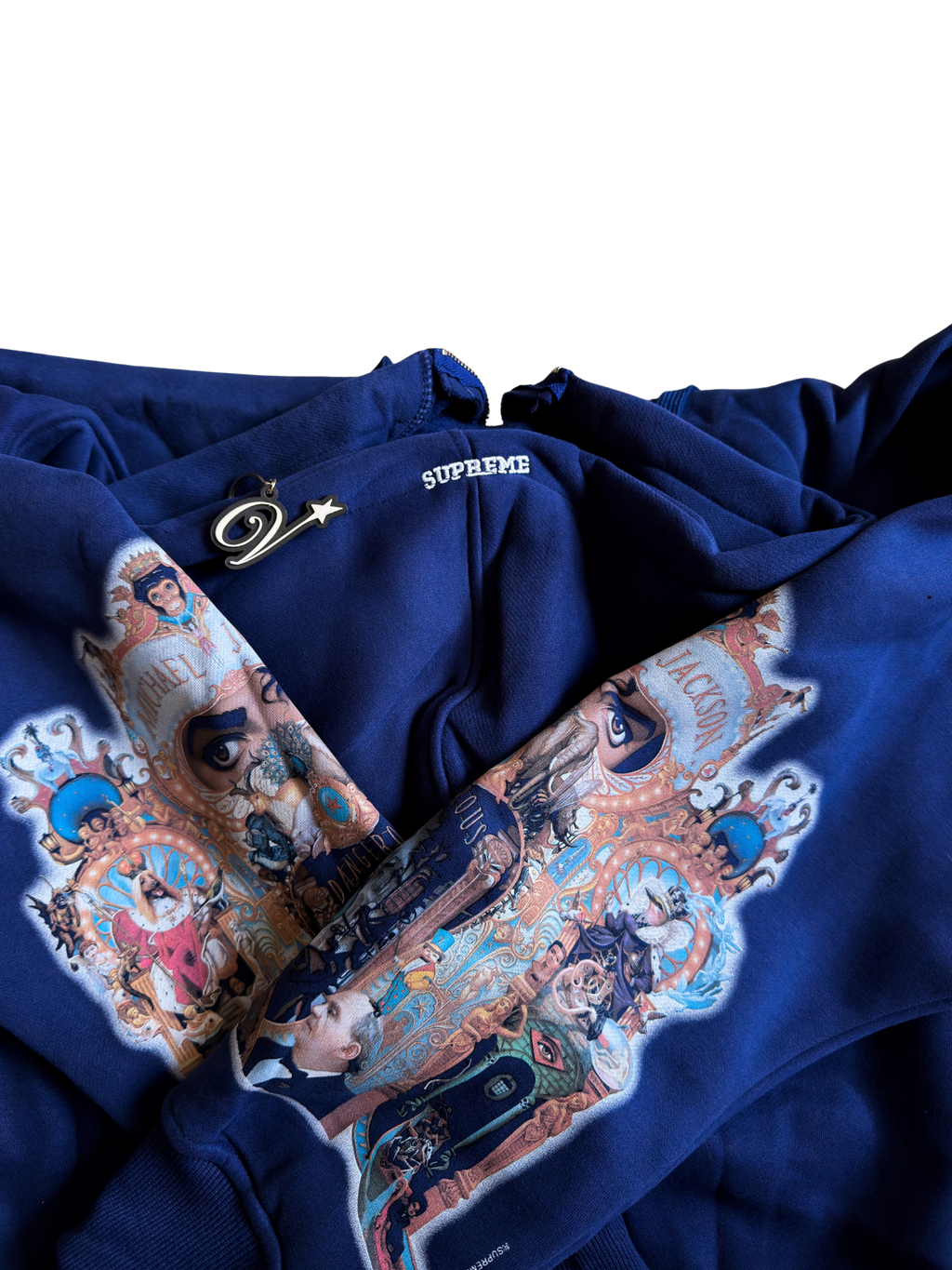 Supreme Michael Jackson Dangerous Zip Up Hoodie