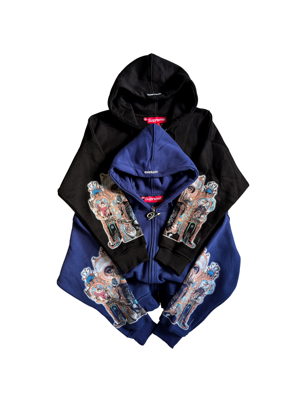 Supreme Michael Jackson Dangerous Zip Up Hoodie