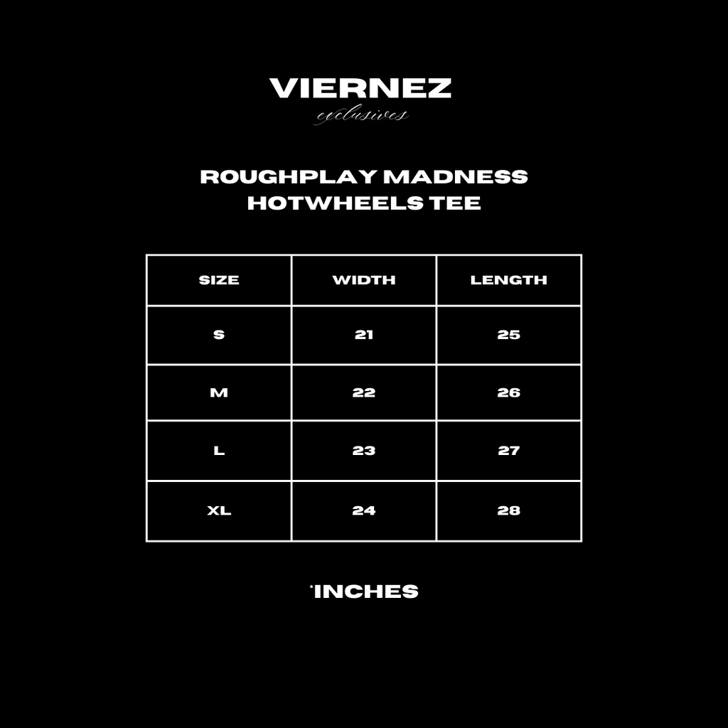 Roughplay Madness Hotwheels tee