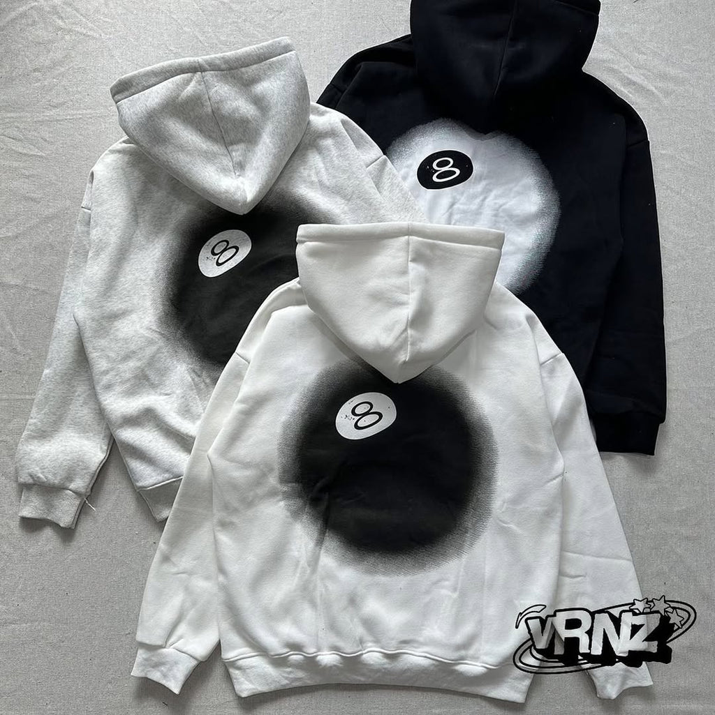 Stussy 8 ball fade hoodie