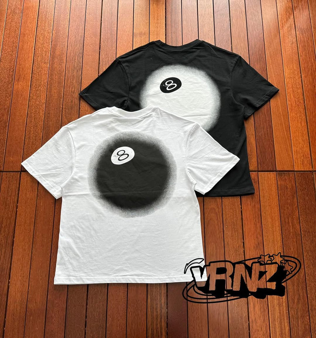 Stussy 8 ball fade tee