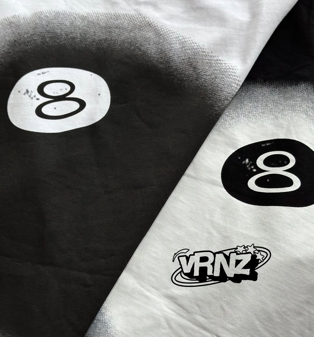 Stussy 8 ball fade tee