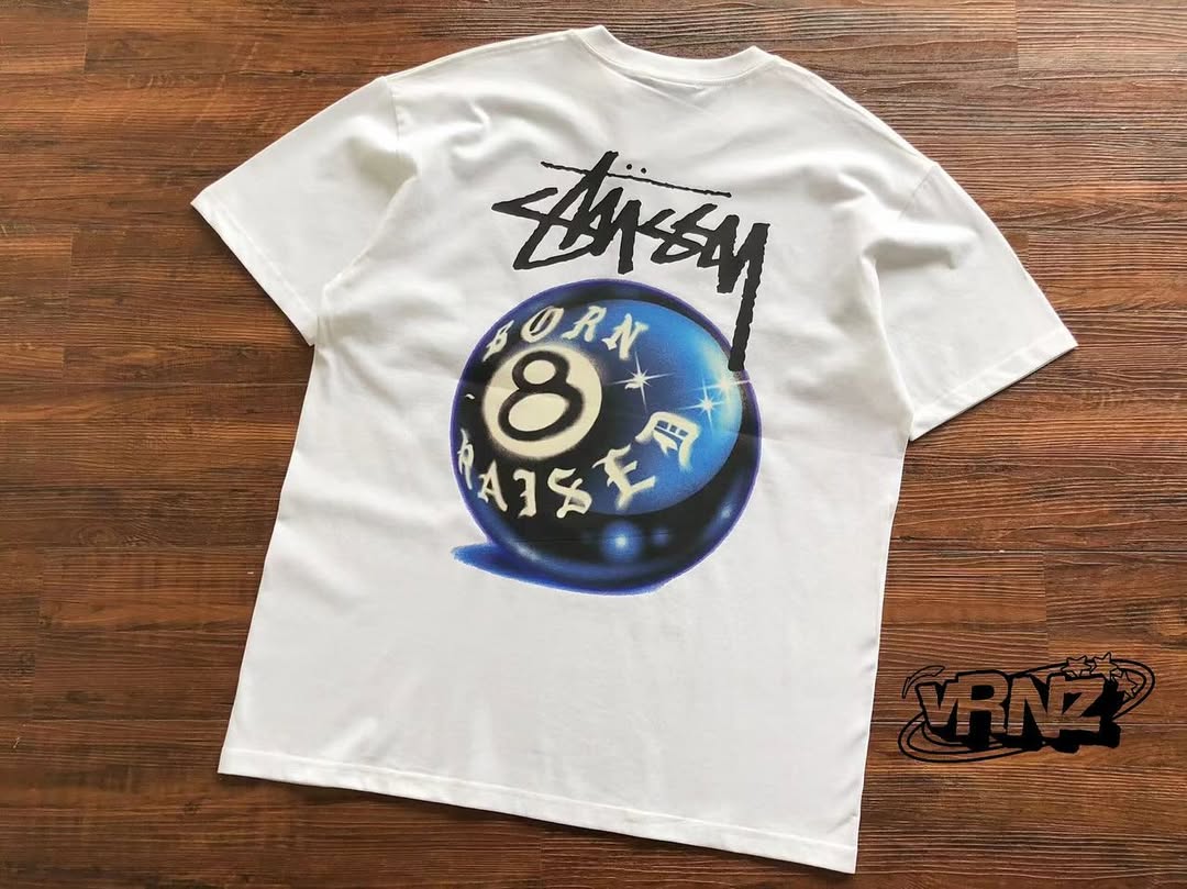 Stussy born x raised tee