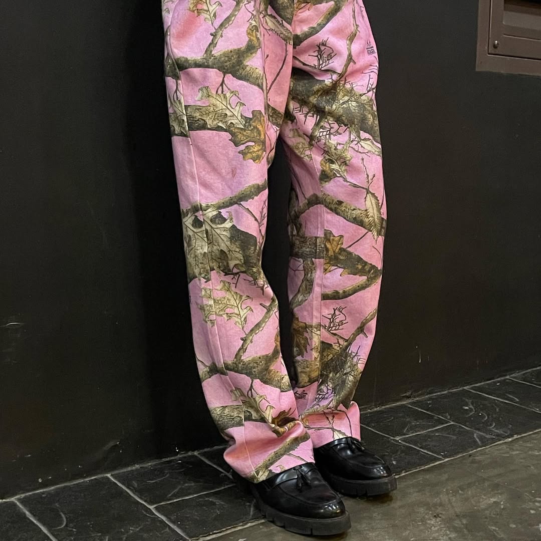 Stussy Real Tree Pants in Pink