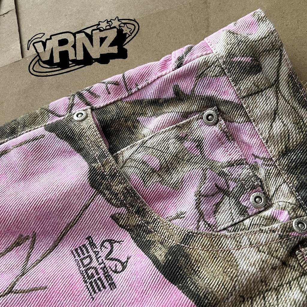 Stussy Real Tree Pants in Pink