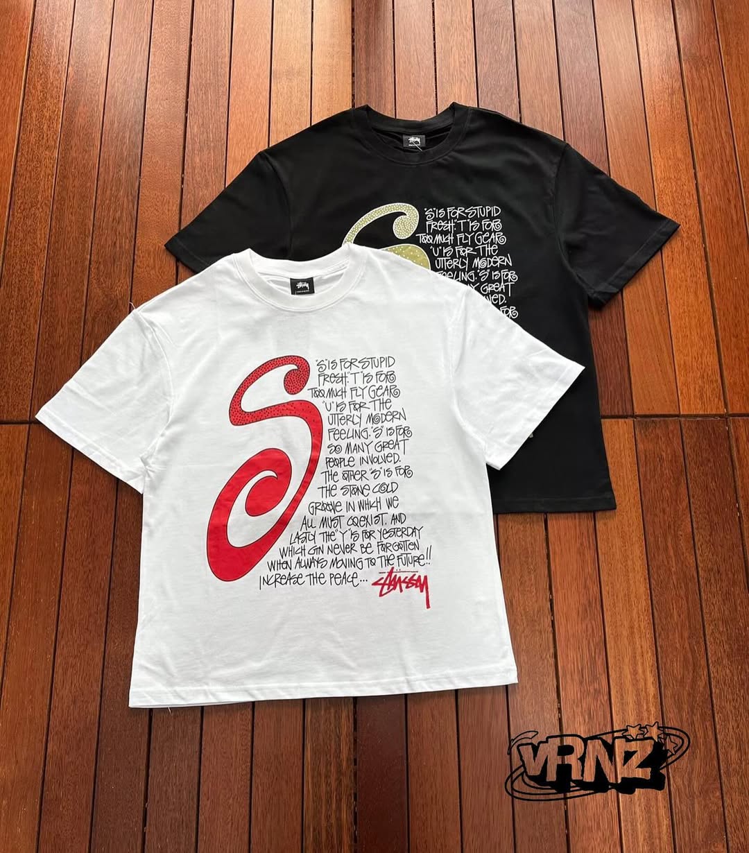Stüssy talk S tee