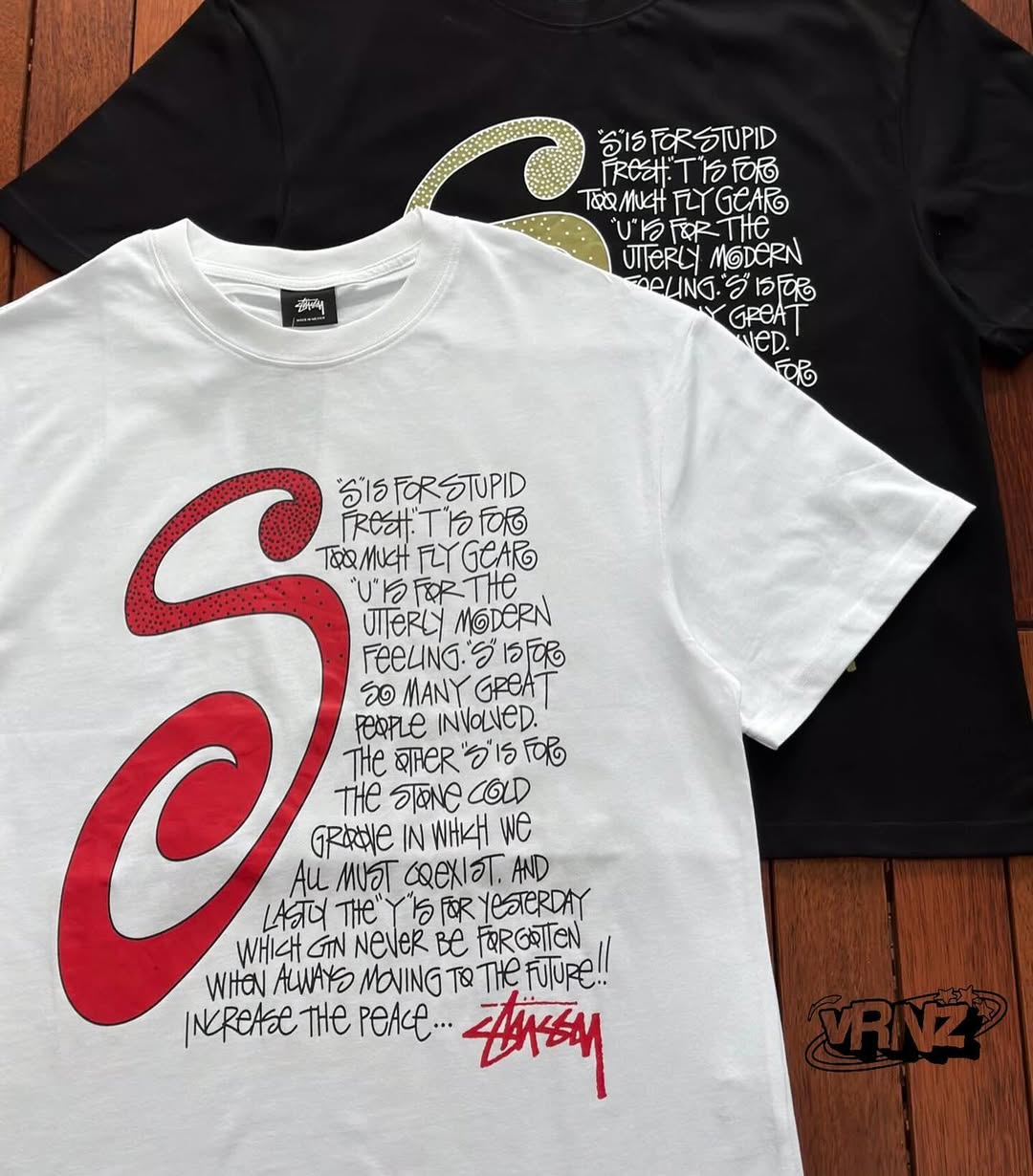 Stüssy talk S tee