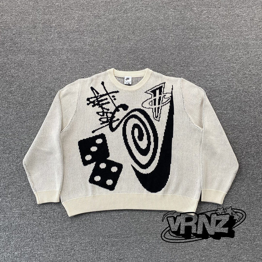 Stussy x Nike knitted sweater
