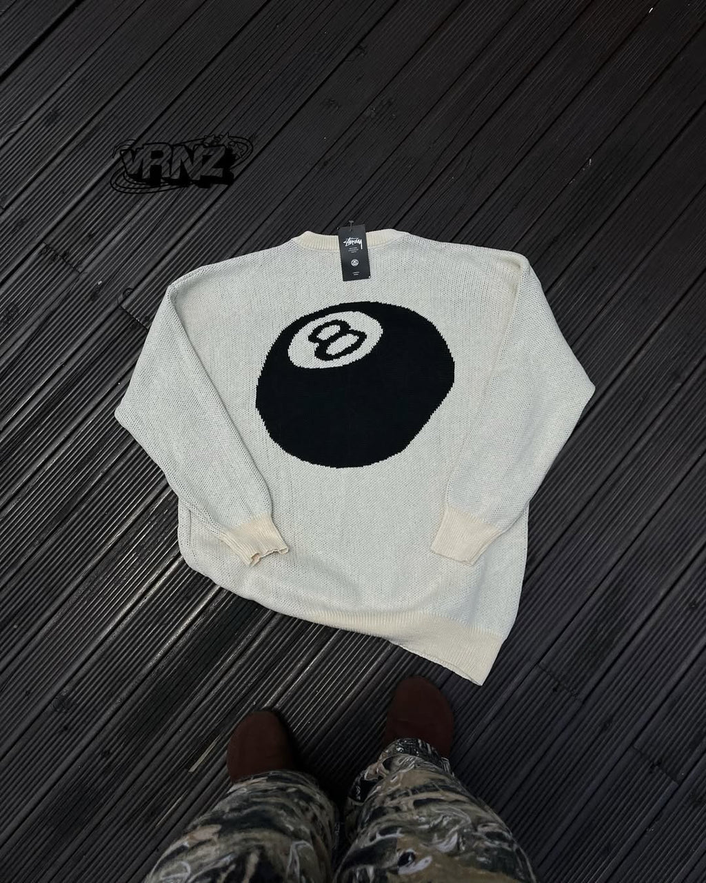 Stussy 8 ball sweater (knitted)