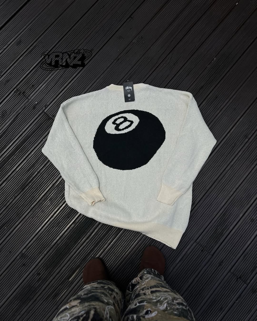 Stussy 8 ball sweater (knitted)
