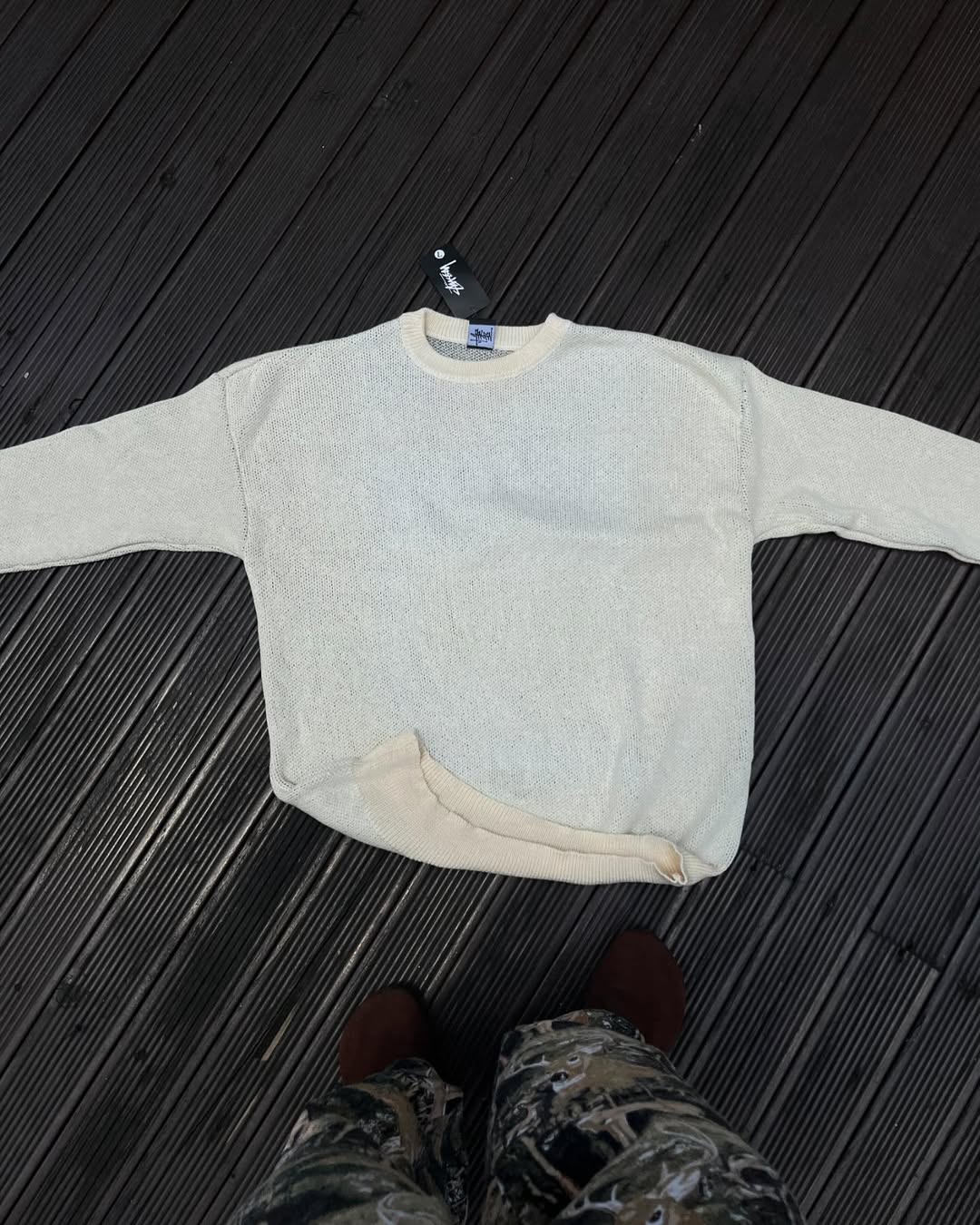 Stussy 8 ball sweater (knitted)