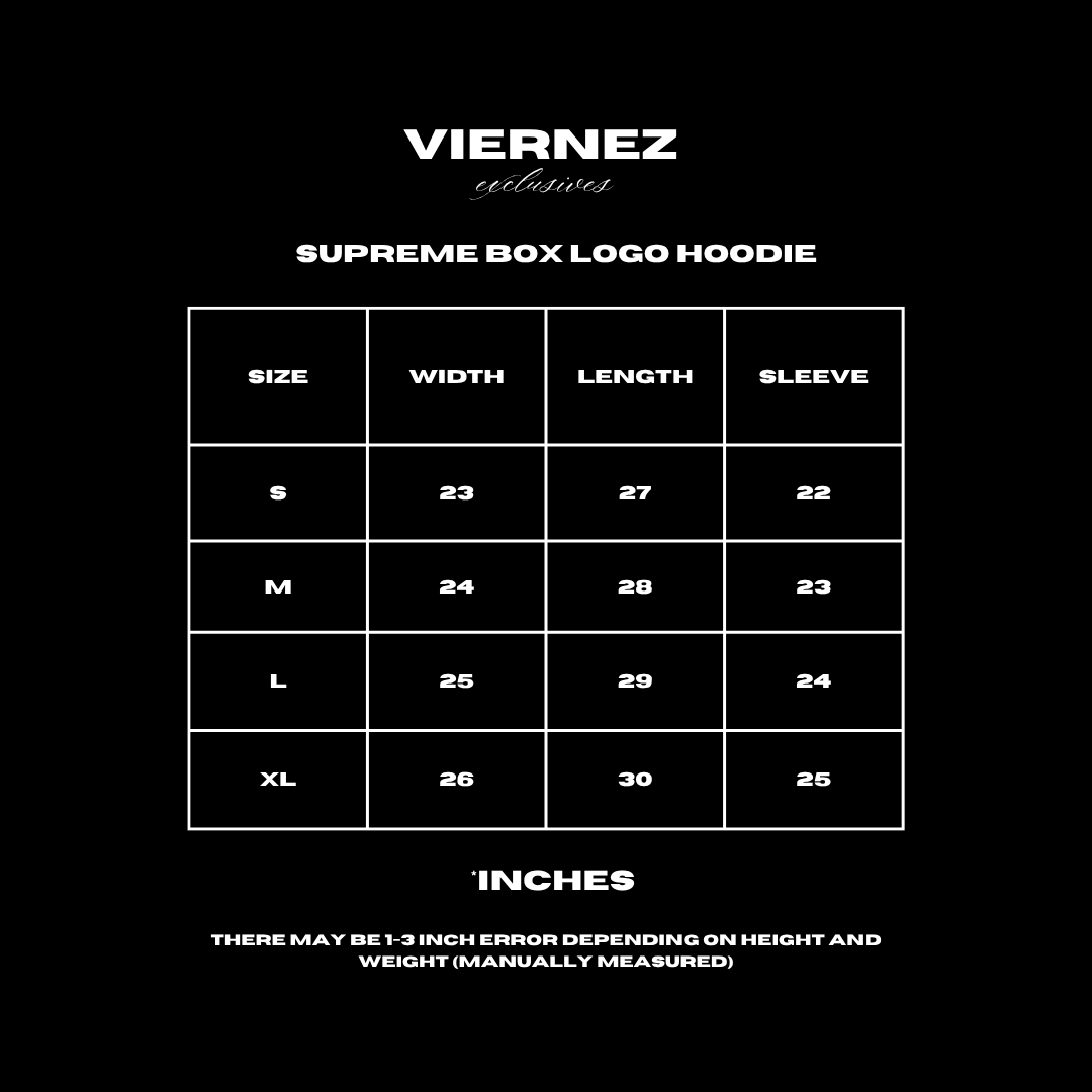 Supreme Box Logo Hoodie