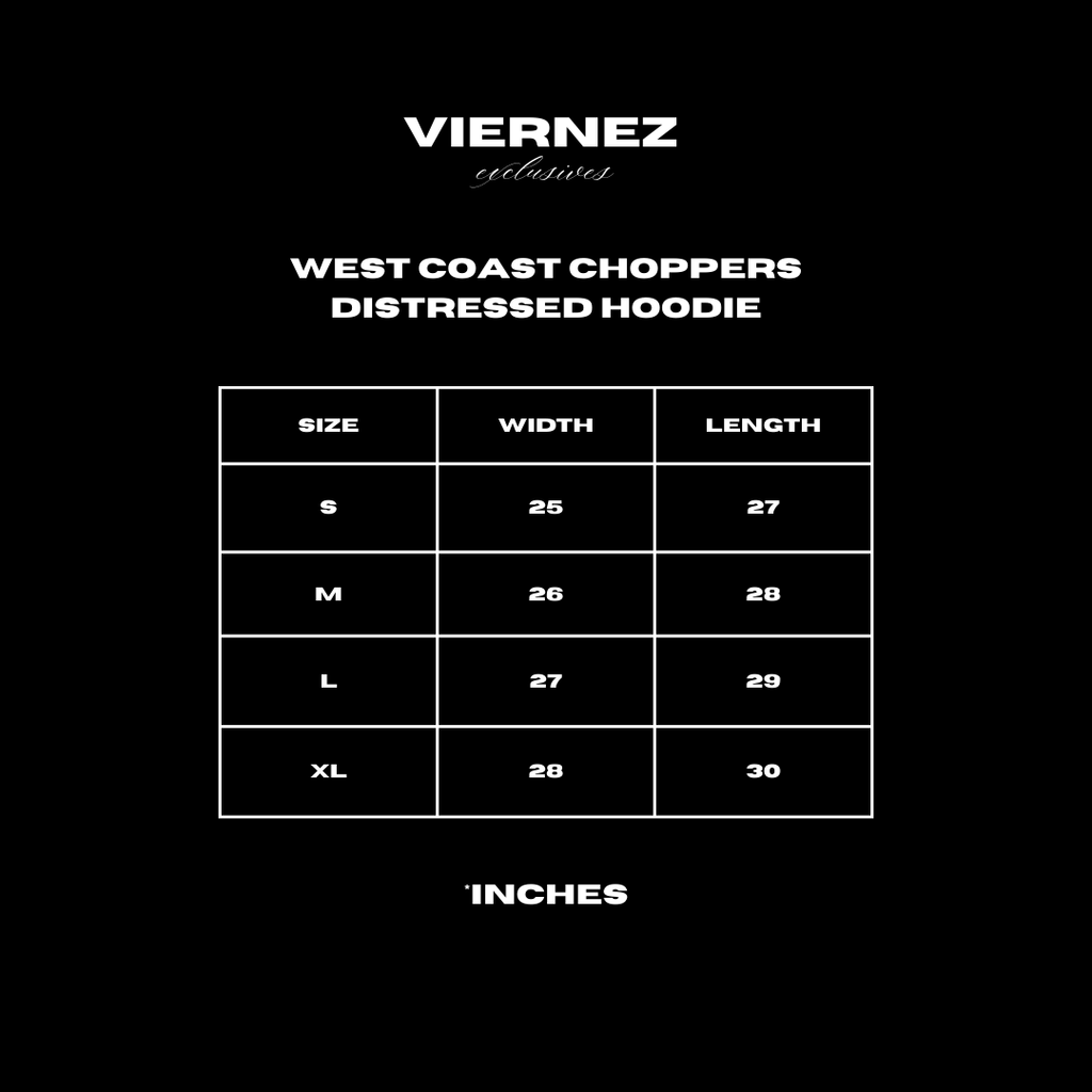 West Coast Choppers Distressed Hoodie